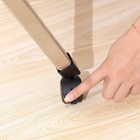 SOGA 2.4m Portable Standing Clothes Drying Rack with Wheels - Picture 9 of 10